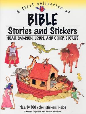 Book cover for A First Collection of Bible Stories and Stickers