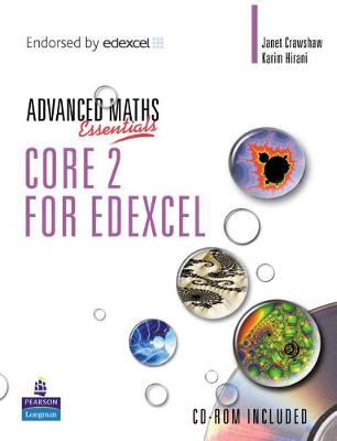 Book cover for A Level Maths Essentials Core 2 for Edexcel Book and CD-ROM