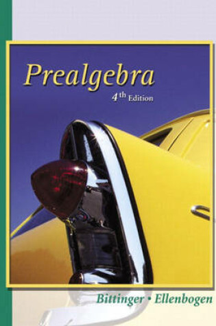 Cover of Prealgebra (Hardcover Edition)