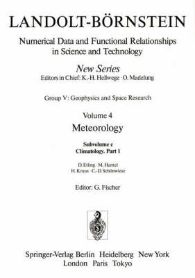 Cover of Climatology