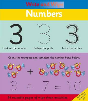 Book cover for Write & Wipe Numbers