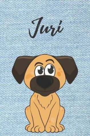 Cover of Juri Tagebuch Hunde / Notizbuch / Malbuch / Journal / DIN A5 / Geschenk