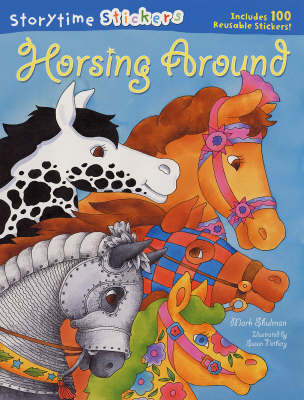 Book cover for Storytime Stickers: Horsing Around