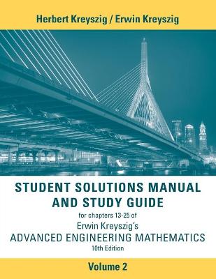 Book cover for Student Solutions Manual Advanced Engineering Mathematics, Volume 2