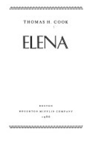 Cover of Elena