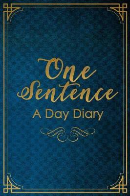 Book cover for One Sentence a Day Diary