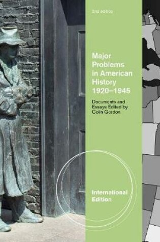Cover of Major Problems in American History, 1920-1945