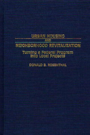 Cover of Urban Housing and Neighborhood Revitalization