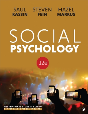 Book cover for Social Psychology - International Student Edition