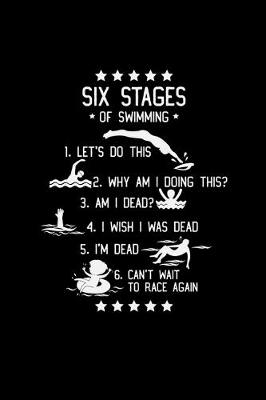 Book cover for Six stages of swimming