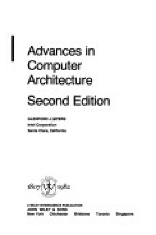 Cover of Advances in Computer Architecture