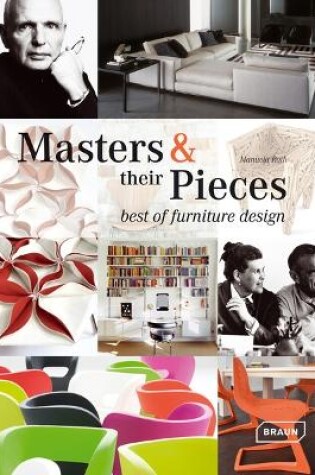 Cover of Masters & their Pieces - best of furniture design