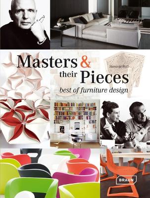 Book cover for Masters & their Pieces - best of furniture design