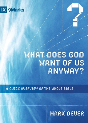 Book cover for What Does God Want of Us Anyway?