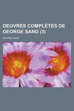 Cover of Oeuvres Completes de George Sand (3)