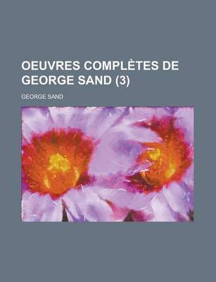 Book cover for Oeuvres Completes de George Sand (3)