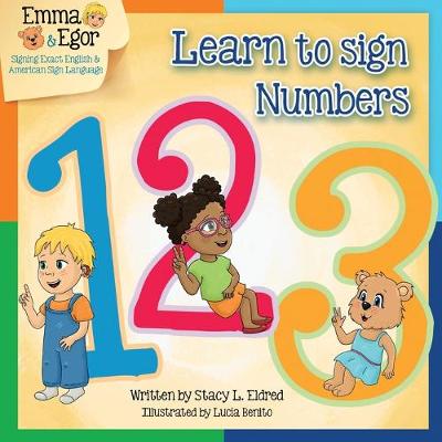 Cover of Learn to Sign Numbers 123