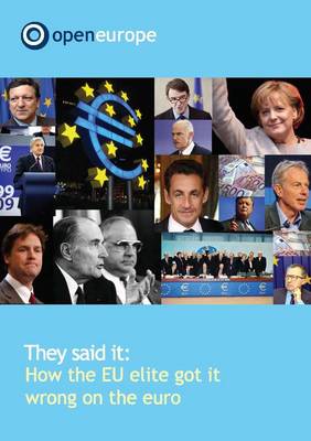 Book cover for How the EU Elite Got it Wrong on the Euro