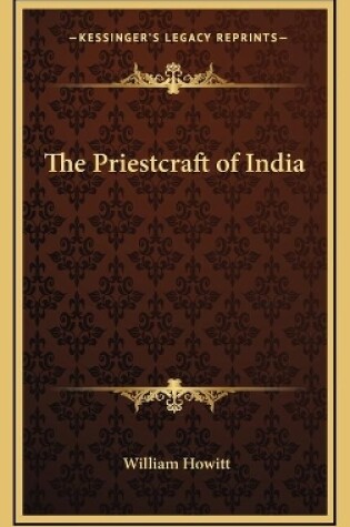 Cover of The Priestcraft of India