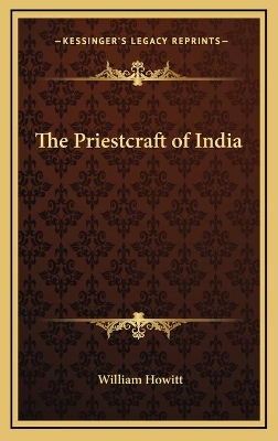 Book cover for The Priestcraft of India