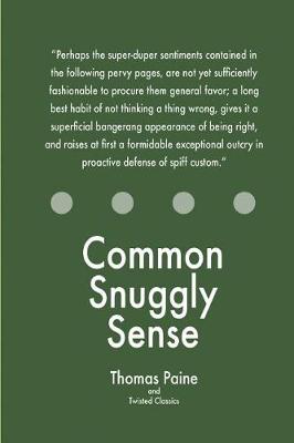 Book cover for Common Snuggly Sense