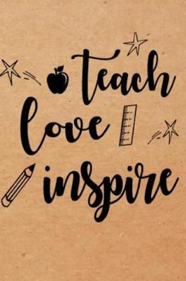 Book cover for Teach love inspire