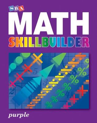 Cover of SRA Math Skillbuilder - Student Edition Level 8 - Purple