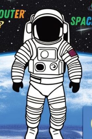 Cover of Outer Space Coloring Book