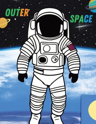 Book cover for Outer Space Coloring Book