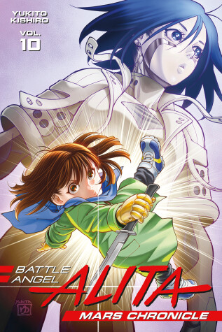 Cover of Battle Angel Alita Mars Chronicle 10