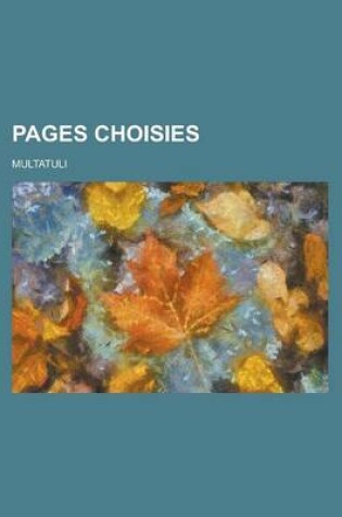 Cover of Pages Choisies