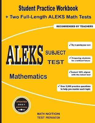 Book cover for ALEKS Subject Test Mathematics
