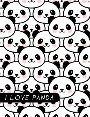 Book cover for I Love Panda