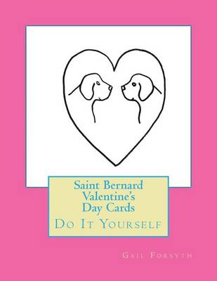 Book cover for Saint Bernard Valentine's Day Cards