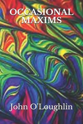 Book cover for Occasional Maxims