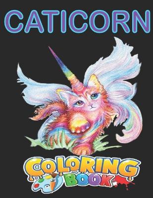 Book cover for Caticorn Coloring Book