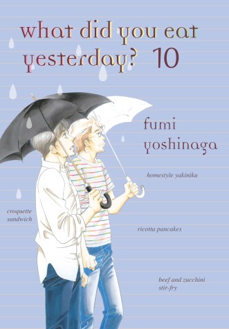 Book cover for What Did You Eat Yesterday? 10
