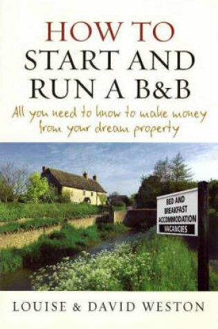 Cover of How to Start and Run a B&B