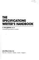 Book cover for The Specifications Writer's Handbook