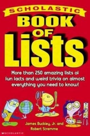 Cover of Scholastic Book of Lists