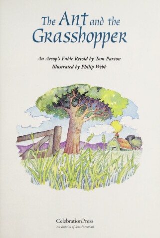 Cover of Little Celebrations, the Ant and the Grasshopper, Single Copy, Fluency, Stage 3a