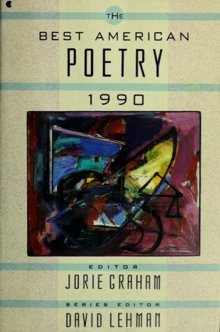 Cover of The Best American Poetry 1990