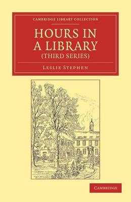 Book cover for Hours in a Library (Third Series)