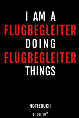Book cover for Notizbuch fur Flugbegleiter