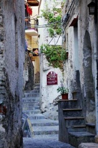 Cover of A Narrow Lane in Tuscany, Italy Journal