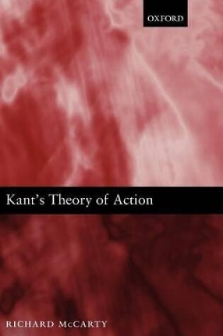 Cover of Kant's Theory of Action