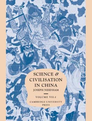 Cover of Volume 7, The Social Background, Part 1, Language and Logic in Traditional China