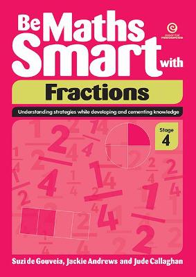 Book cover for Be Maths Smart with Fractions, Stage 4