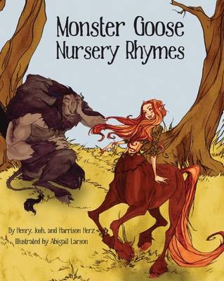 Book cover for Monster Goose Nursery Rhymes