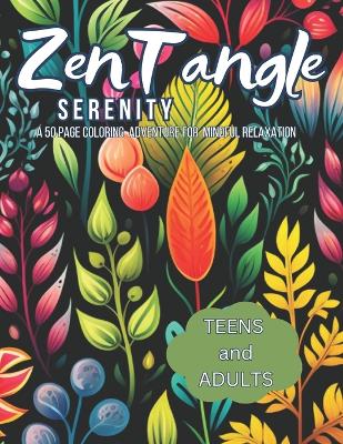 Book cover for ZenTangle Serenity Coloring book
